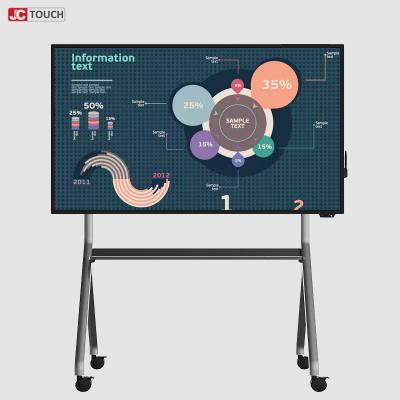 China Geïntegreerde DDR4G SSD128G Interactieve LCD Whiteboard MEGAdcr met Rol I5 Te koop