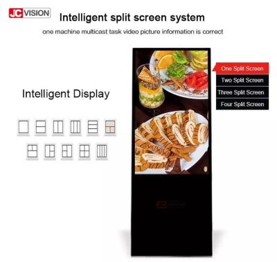 China JCVision Draagbare 32 Duim 43 Duim Digitaal Signage leesbaar Zonlicht Te koop