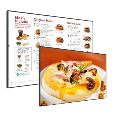 Cina Il contrassegno dell'interno a 43 pollici di TFT Digital visualizza il bordo del menu del ristorante in vendita