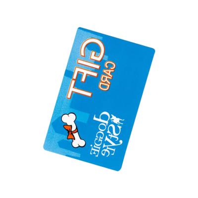 China Advertising Free China Factory Card Plastic Clear Card Design Gift Vouchers Play Store for sale