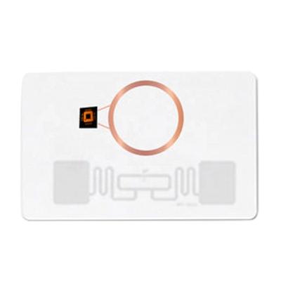 China Waterproof / Weatherproof Contactless RFID Smart Cards With Dual Frequency Dialed Cards for sale