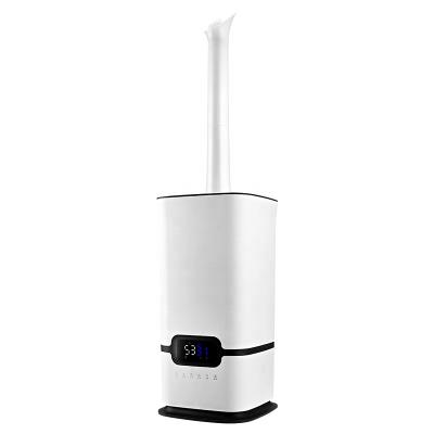 China 2020 Far Silent and Jet Air Scrubber with Floor Standing Humidifier 3 Black White Spray Heads Intelligent Control Large Capacity Spray for sale