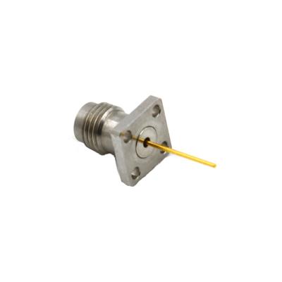 China RF 2.92mm Recommended Microwave Female Connectors RF Plated Brass Connectors for sale