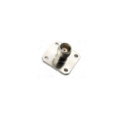 China RF TNC Female Straight 4 Hole Flange Mount RF Coaxial Connector for sale