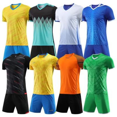 China Factory Custom Sets Soccer Wear Breathable Soccer Uniform Shirt Tracksuit Kit Men Football Tank Top For Wholesale for sale