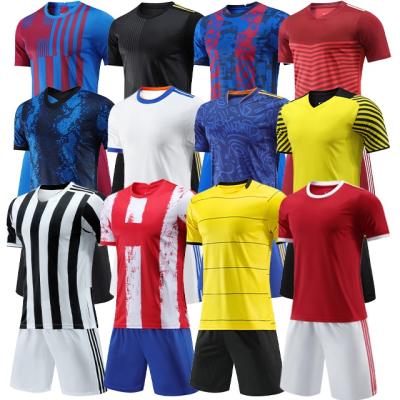 China Wholesale Custom Team Mens Quick Dry Tracksuit Shirt Club Clothing Sets Kit Football Jersey Soccer Wear Uniform For Sports for sale