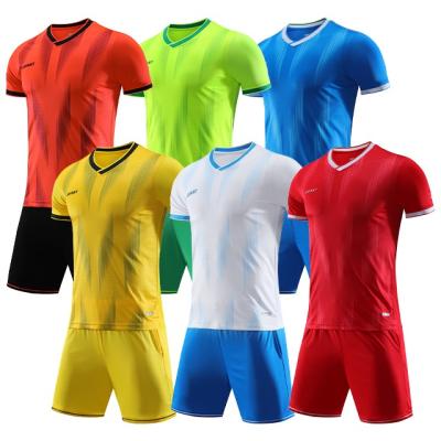 China Quick Dry Sports Jersey Sets Kids Mask Sublimated Soccer Jersey Custom for sale