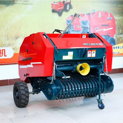 China Wholesale Price Round Hay Baler Pto Small Net Hay Rice Wheat Straw Bale New Round Machine Straw Alfalfa Baler Round Baler For Sale for sale