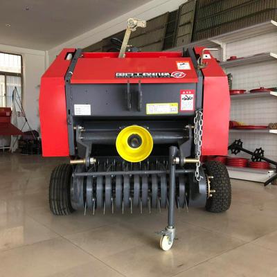 China High Quality Customized Mini Round Corn Baler Hay Baler Round Mounted Tractor Net Hay Rice Wheat Straw Best Bale Prices Round Corn Baler for sale