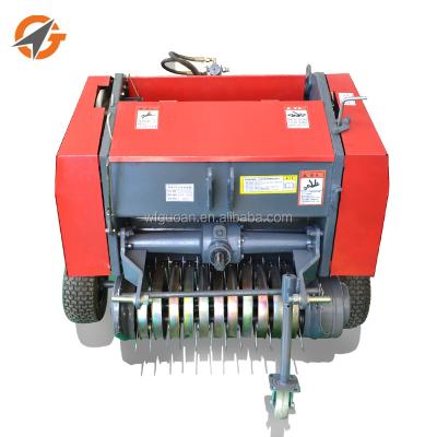 China Bale Hay Rice Wheat Straw Farming Use New Promotion Automatic Straw Hay and Mini Straw Round Baler Machine Equipment for sale