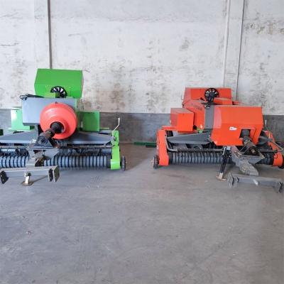 China Hay Grass Dryer Square Baler Machine Mini Square Hay Balers Mini Bale Hay Rice Wheat Straw Baling Press Machine For Tractor for sale