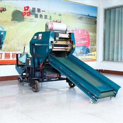 China Straw Baler Silage Hay Balers Silage Baler Machine Price Hay Rice Wheat Straw Bale Agriculture Machine for sale