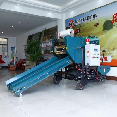 China Hay Rice Wheat Straw Crop Baler Grain Storage Silage Baler Corn Silage Baler Baler Price For Walking Tractor Sale for sale