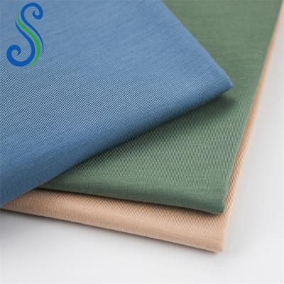 China Anti-bacteria Chinese Plant 260Gsm Silk Bamboo Knit Fabric For Baby Clothing for sale