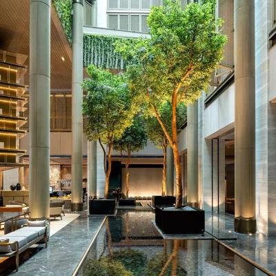 China Lush Artificial Trees Banyan Tree Coastal Unique Hotel Decorative Indoor Large Artificial Tree for sale