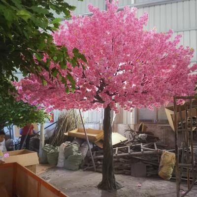 China The Last Sakura Japan Large Fake Beautiful Pink Artificial Tree Wedding Art Decor The Tree Cherry Blossoms for Event and Shop Decoration for sale