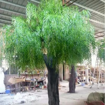 China Art Decor Popular Large Fake Tree Artificial Weeping Willow For Decoration for sale