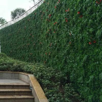 China Coastal Chinese Vertical Garden Manufacturer Factory Green Grass Outdoor Artificial Wall For Decoration for sale