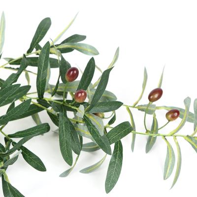 China Coastal Direct Factory Customize Green Olive Branch With Fruit for sale