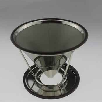 China 2017 factory supplier trending product promotional stainless steel coffee dripper for sale