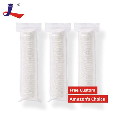 China Amazon Selling High Absorbency Cheap Disposable Cotton Round Pads Makeup Super Soft Warm Free Custom Remover Pad for sale