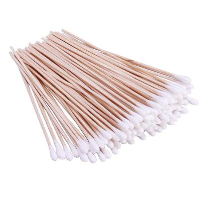 China High Quality Extra Long Slanted Makeup Remover Skin Care Cotton Tip Applicator 40cm for sale