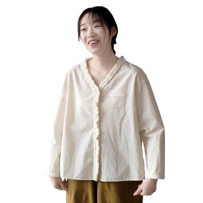 China Miyake Anti-Shrink Pleated Summer 2021 New Spring Bubble Sleeve Blouse/Round Collar Fashion Shorts Female Fairy T-shirt Solid Color for sale