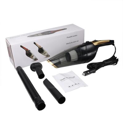 China Newest Car Strong Portable Handheld Dry Wet Car Cleaning 100W 6800Pa Mini Corded Vacuum Cleaner for sale