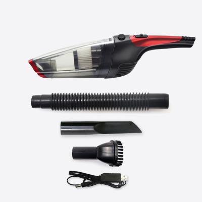 China Small Power Lithium Battery ABS Rechargeable Lightweight Strong Aluminum Use Fan Cordless Car Cleaner for sale