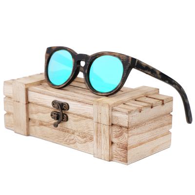 China 100% Original 400 Protection Bamboo Kids UV Unique Design Sunglasses Logo Wholesale Polarized Dark Glasses Custom Made In Stock for sale