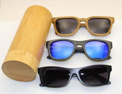 China For Wholesale Bamboo CE UV400 Gray Polarized Wooden Sunglasses Box Glass Sunglasses Case Box JMC501 China for sale