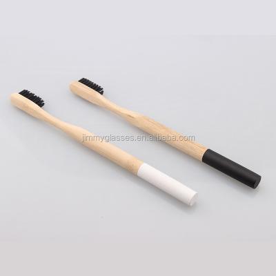 China Yangzhou Eco-friendly Bamboo Toothbrush Charcoal Stiffen Eco Friendly Bamboo Charcoal Toothbrush Manufacturer BT012 for sale