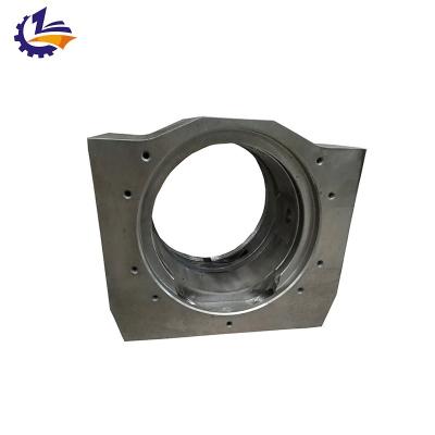 China OEM Industry Non Standard Big Mill Steel Casting Iron Block Big Bearing Housing Seat for sale