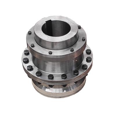 China Steel Mills Customized Large Alloy Steel CNC Machining Forged Transmission Drum Sprocket Coupling for sale