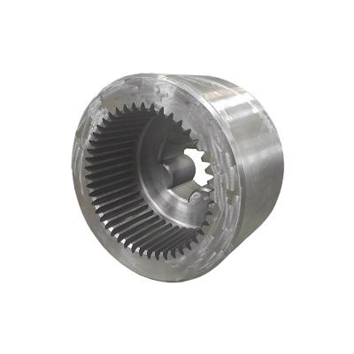 China Building Material Shops 2022 Innovative Products Customized Large Forged Alloy Steel Ball Mill Ring Gear for sale