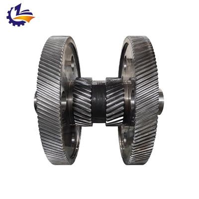 China Building Material Shops Supply 40CrNi2 Mo Forged Steel Parts Gear Herringbone Helical Gear Gear from China Manufacturer for sale