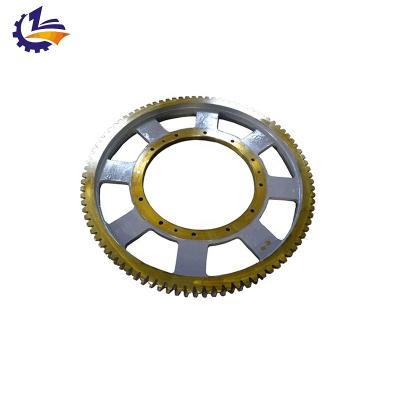 China Building Material Shop China Manufacturer Supply High Precision Gearbox Transmission Cast Iron Worm Gear Customized Large As Picture for sale