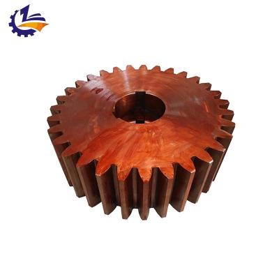 China Material of Construction Shops OEM High Quality 34CrNiMo6 Customized Forged Steel Module High Gears are produced as per drawing for sale