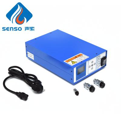 China Garment Shop Senso 15khz 1500W 3000w Auto Frequency Tracking Welder Ultrasonic Welding Generator for sale