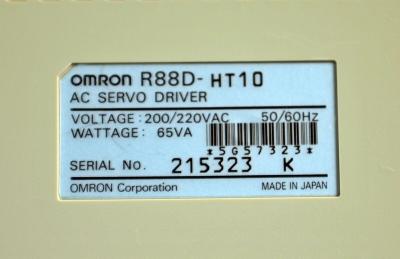 China R88D-HT10 OMRON 200/220VAC voltage Digital control AC servo driver for sale