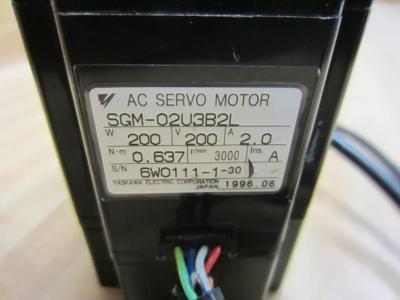 China SGM-02U3B2L Yaskawa Servo Motor Can Realize 2-Axis Automatic Control for sale