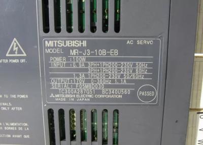 China MR-J3-10B-EB Mitsubishi Frequency AC Driver Servo Speed Control for sale