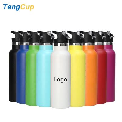 China Wholesale Business TY 2021 600ml Vacuum Flask Logo Stainless Steel Wide Mouth Sports Bottle Eco-friendly Bottle for sale