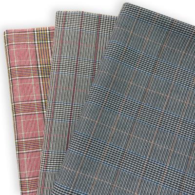 China New Memory Plaid Suit Fabric for sale