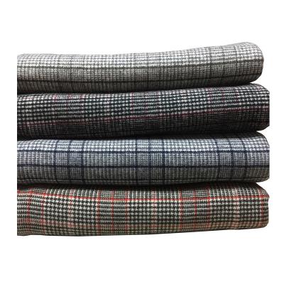 China Wrinkle Resistant Custom Design Mens Jackets Coats Winter Tweed Double Sided Fabric for sale