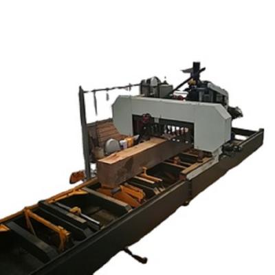 China Log cutting horizontal band saw mizer horizontal wood band working machine automatic band sawmill machine for sale