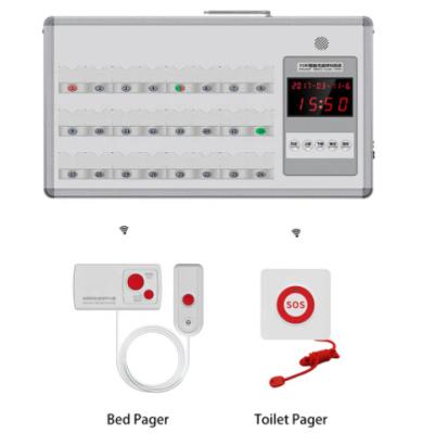 China Hospital Jiantao Wireless Alarm Signal Emergency Call System Nurse Call System For Hospital Nursing Home for sale