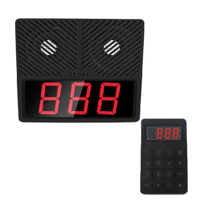 China Restaurant Jiantao Hot Selling Restaurant Wireless Paging System With Keypad 3 Digit Led Calling System For Hospital Hookah Waiting Nursing Home for sale