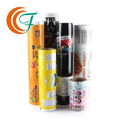 China Machine Packing Fiexible Packaging Films Roll Aluminum Laminated Food Packaging Film en venta