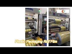 thick flexible heating film beverage packaging gravure printing plastic film roll